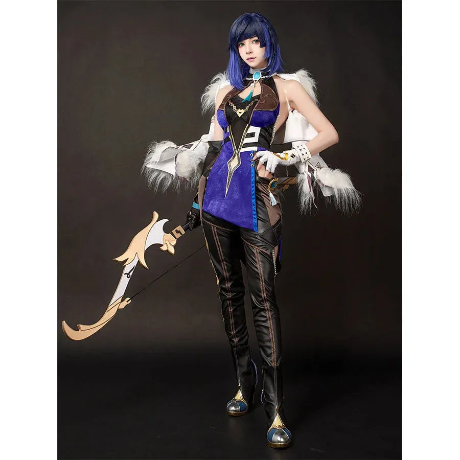 Genshin Impact Yelan Cosplay Costume C01109 AA