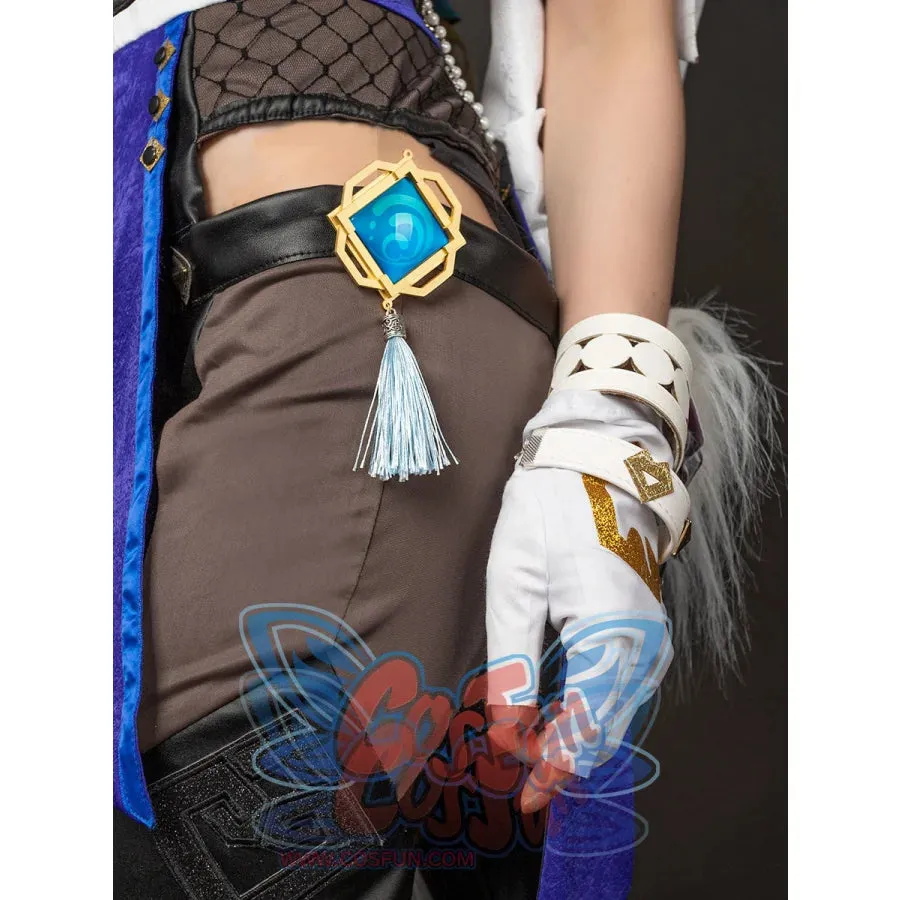 Genshin Impact Yelan Cosplay Costume C01109 AA