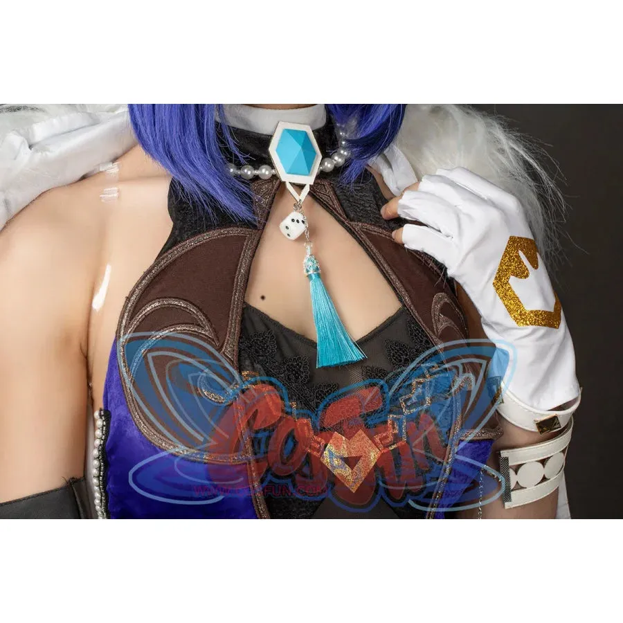Genshin Impact Yelan Cosplay Costume C01109 AA
