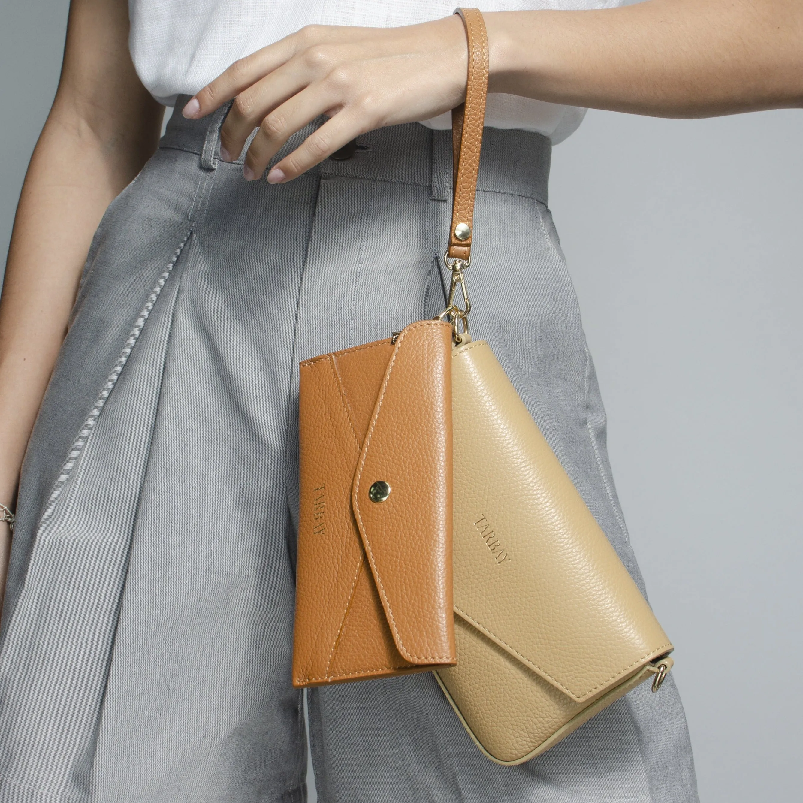 Genuine Leather Wallet #1 - Camel