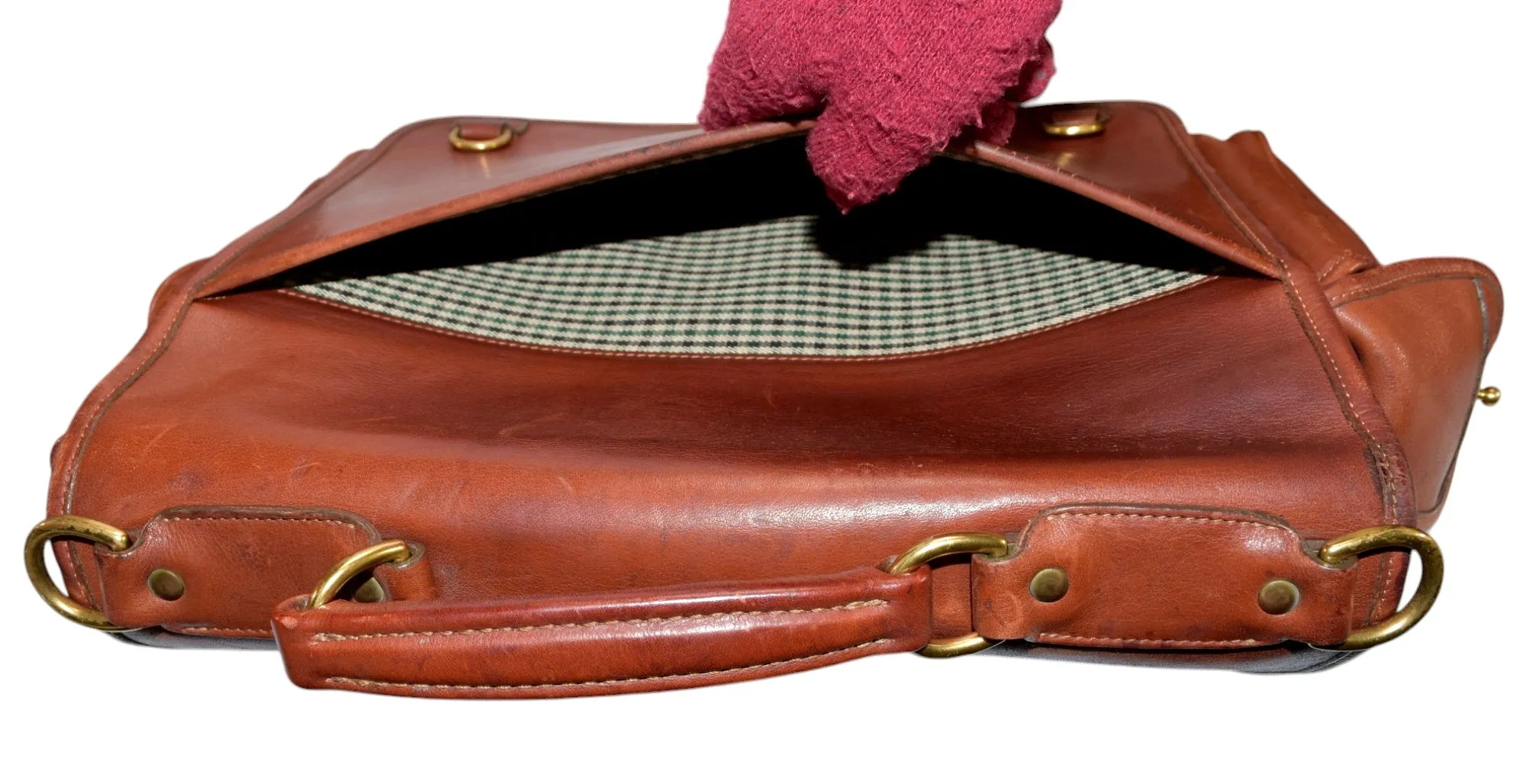 Ghurka Marley Hodgson Backoffice No. 169 Chestnut Vintage Leather