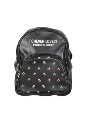 Girl's Leather Backpack
