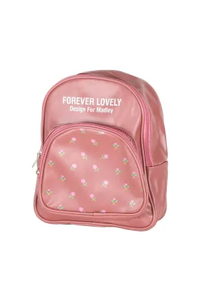 Girl's Leather Backpack