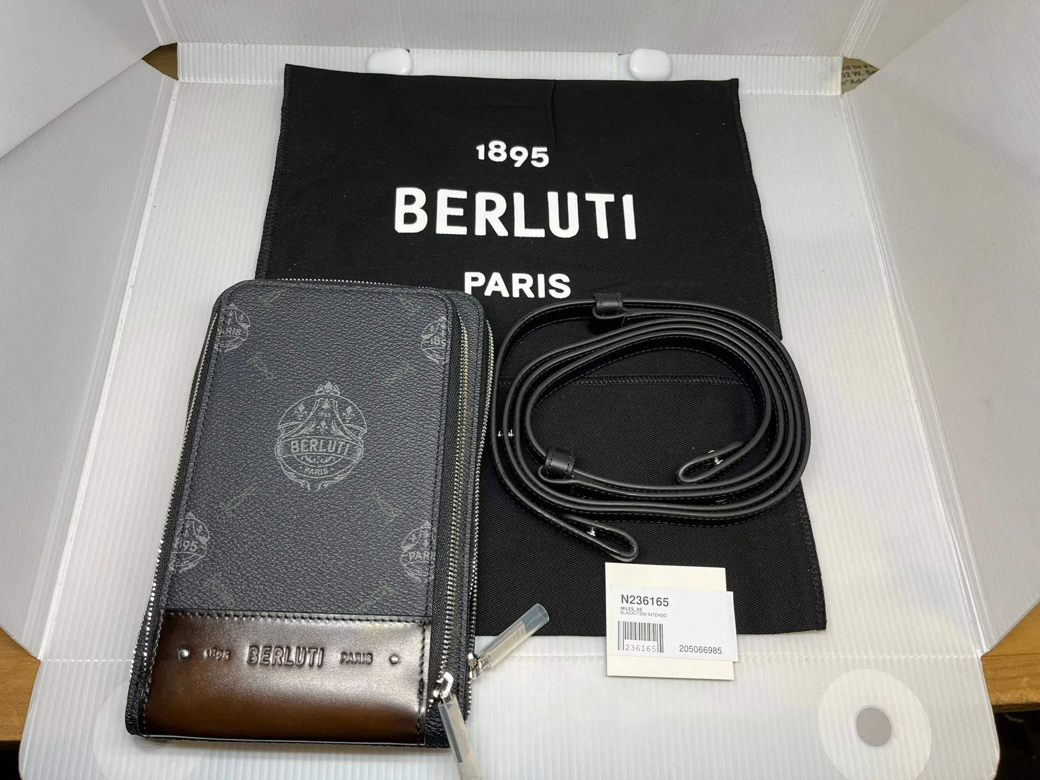 Globe-Trotter Mini Messenger Bag