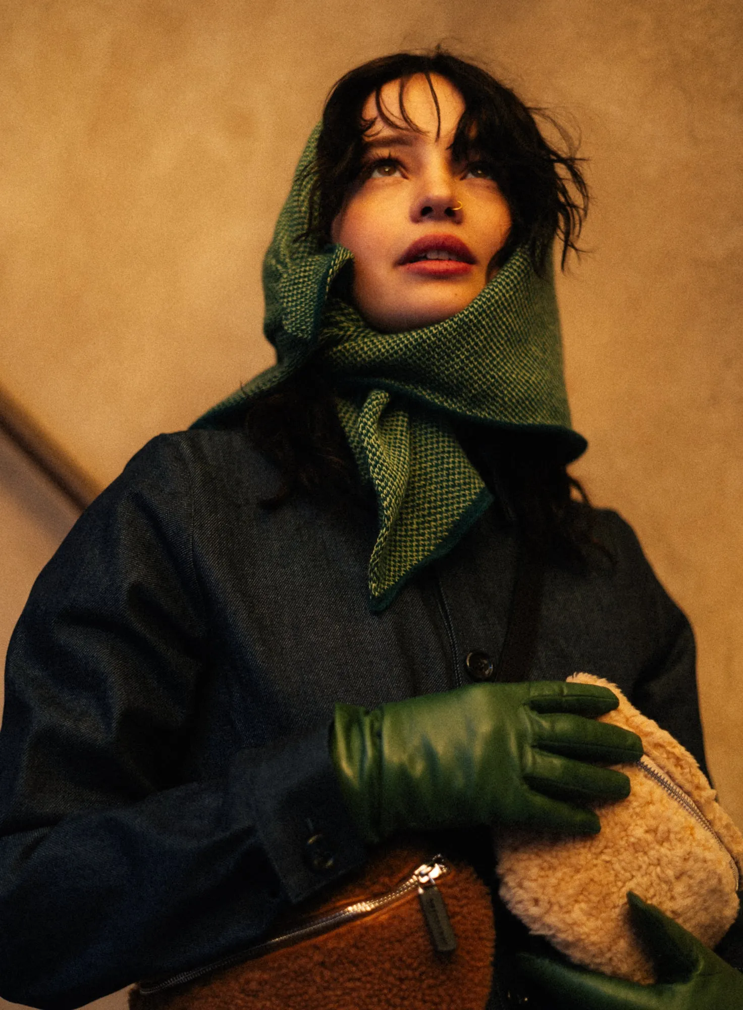 GLOVES GLORIA I GREEN