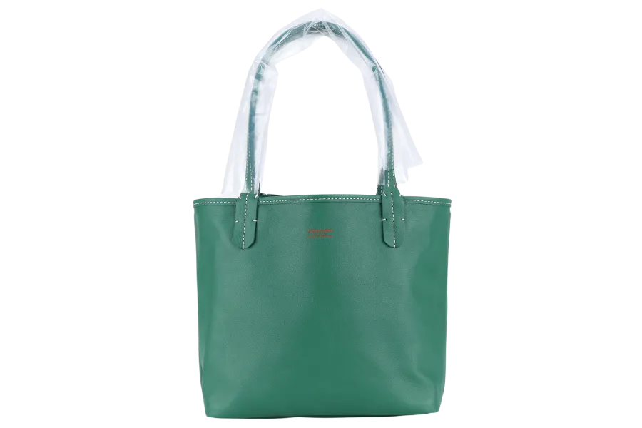 GOYARD ANJOU MINI BAG GREEN COLOR WITH DUST COVER