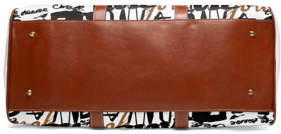 Graffiti Chic Waterproof Tote
