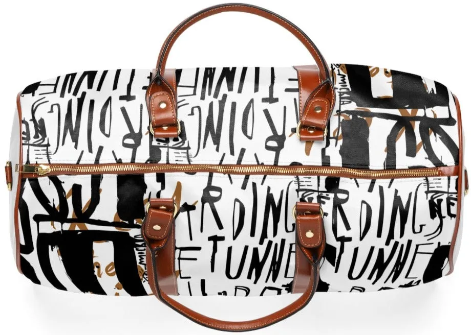 Graffiti Chic Waterproof Tote
