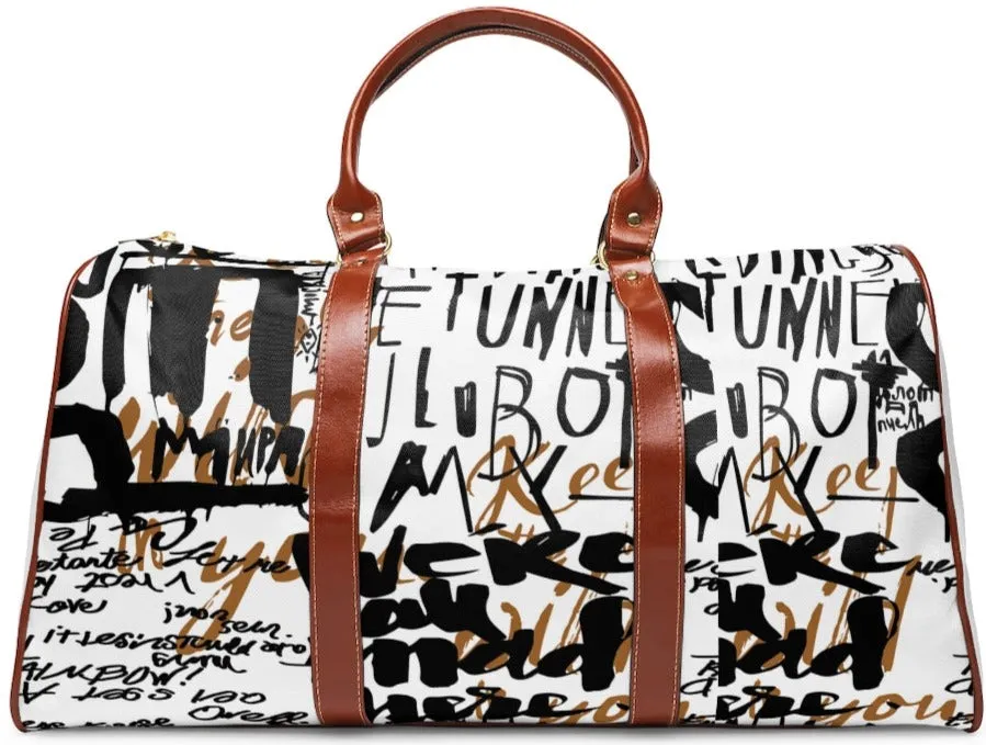 Graffiti Chic Waterproof Tote