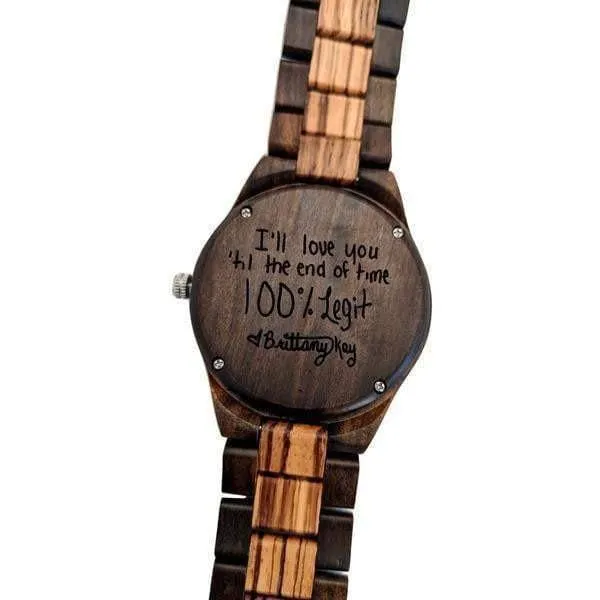 Groomsmen Set Of 6 Wooden Watches - Grandiose