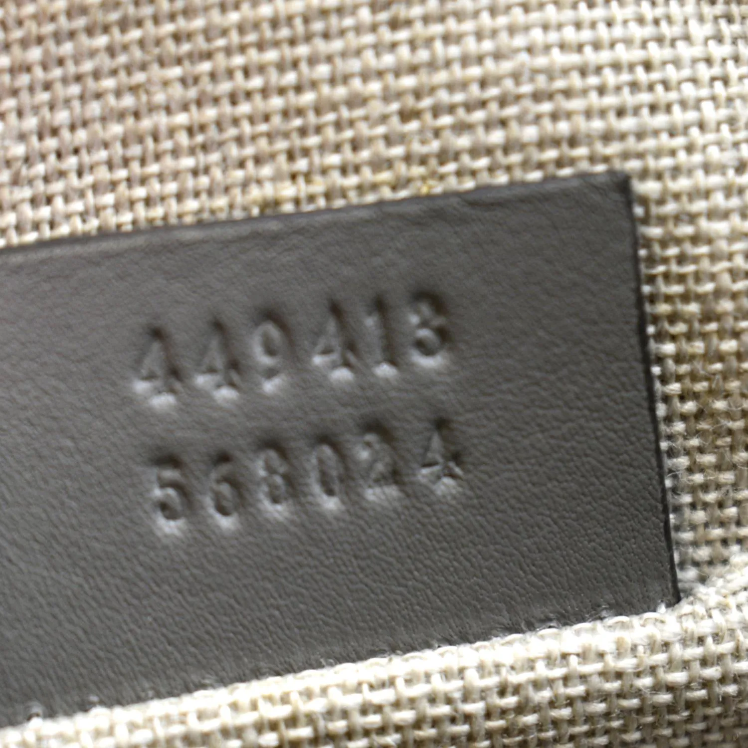 GUCCI Bree GG Leather Crossbody Bag Grey 449413