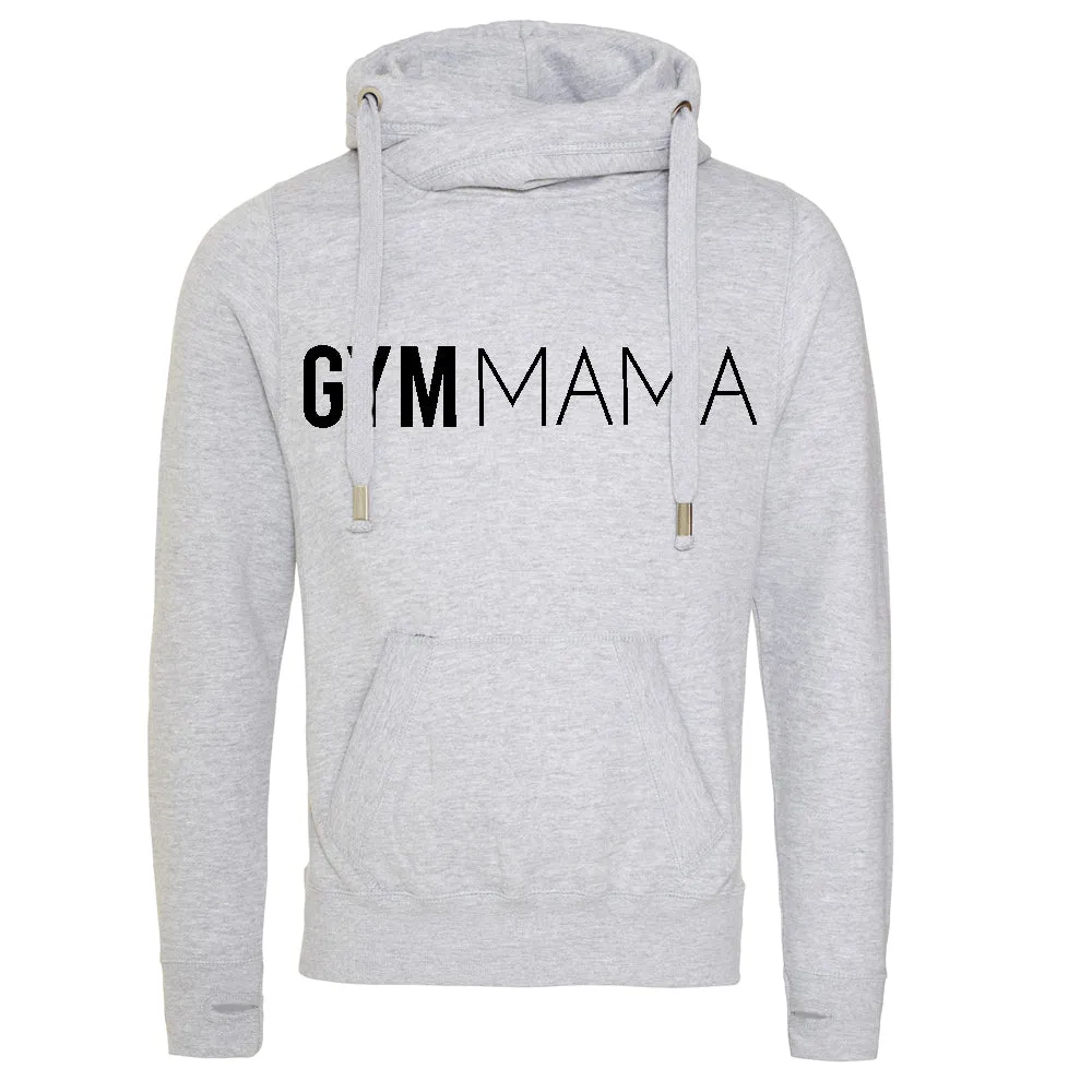 Gym Mama Cross Neck Hoodie