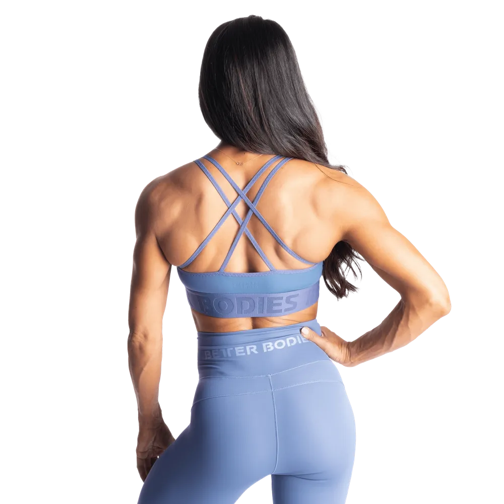 Gym Sports Bra, Foggy Blue