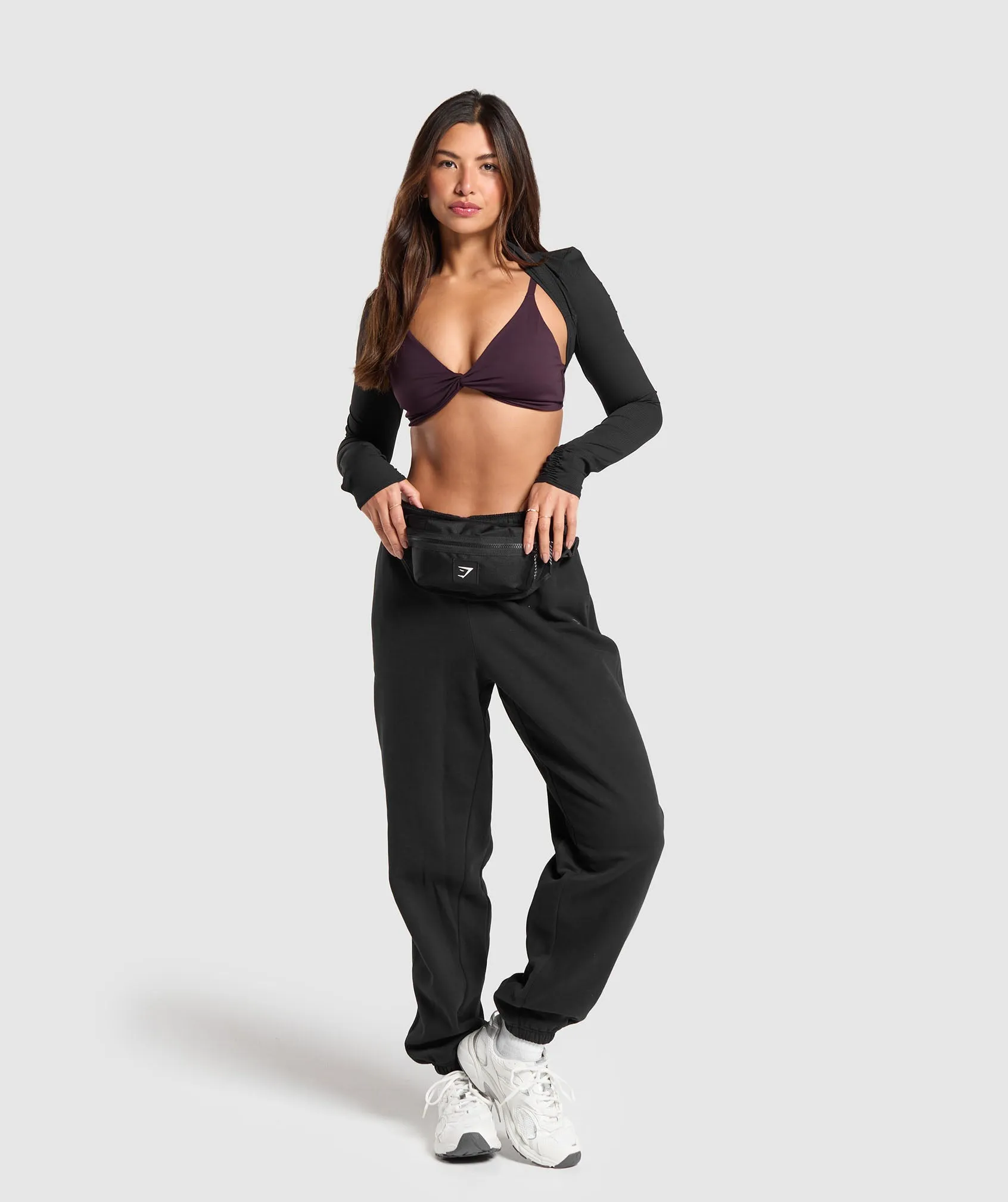 Gymshark Retro Sports Waistpack - Black