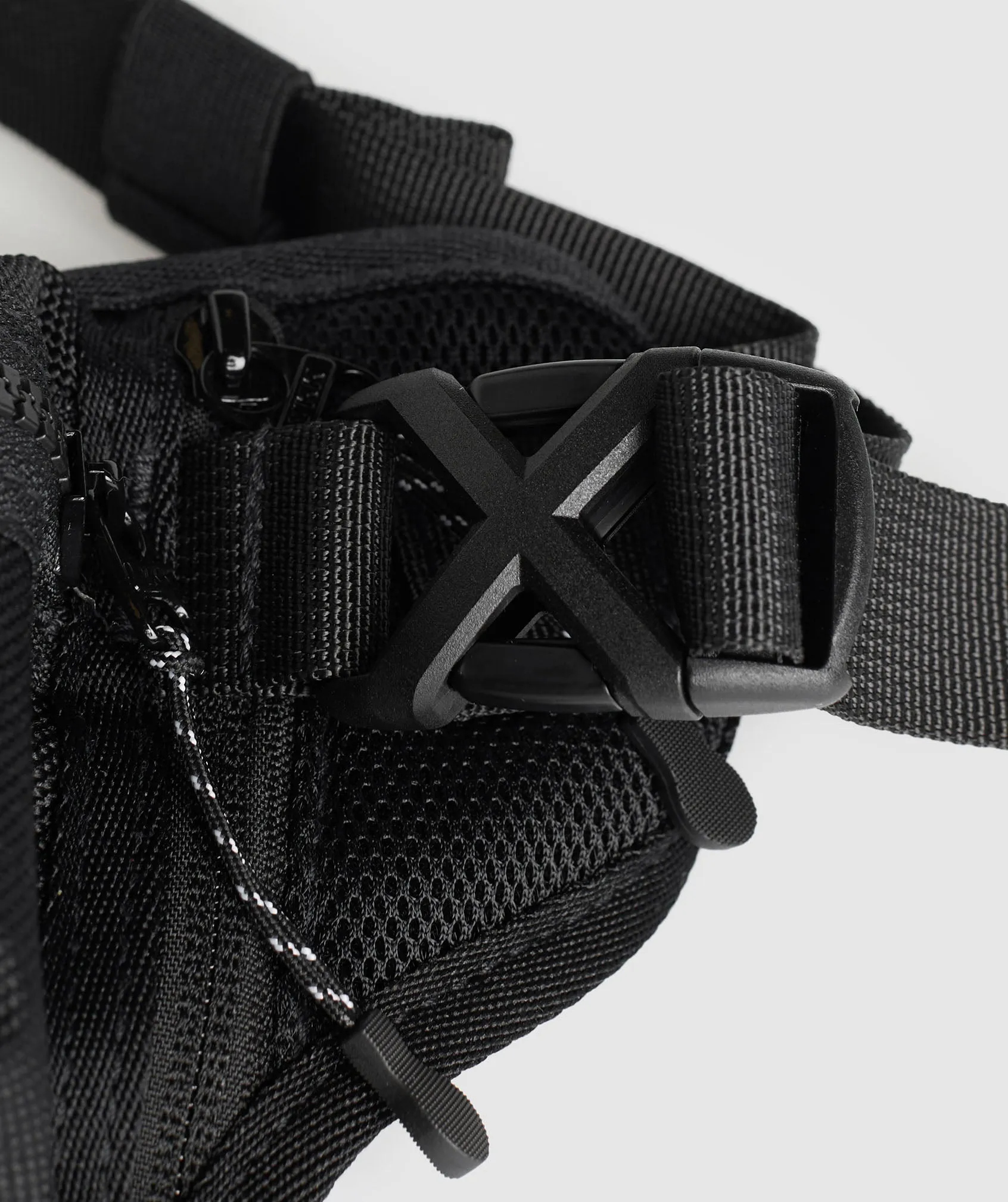 Gymshark Retro Sports Waistpack - Black