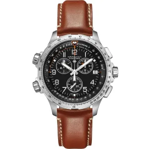 Hamilton Khaki Aviation X-Wind GMT Chrono Quartz Men's Watch H77912535