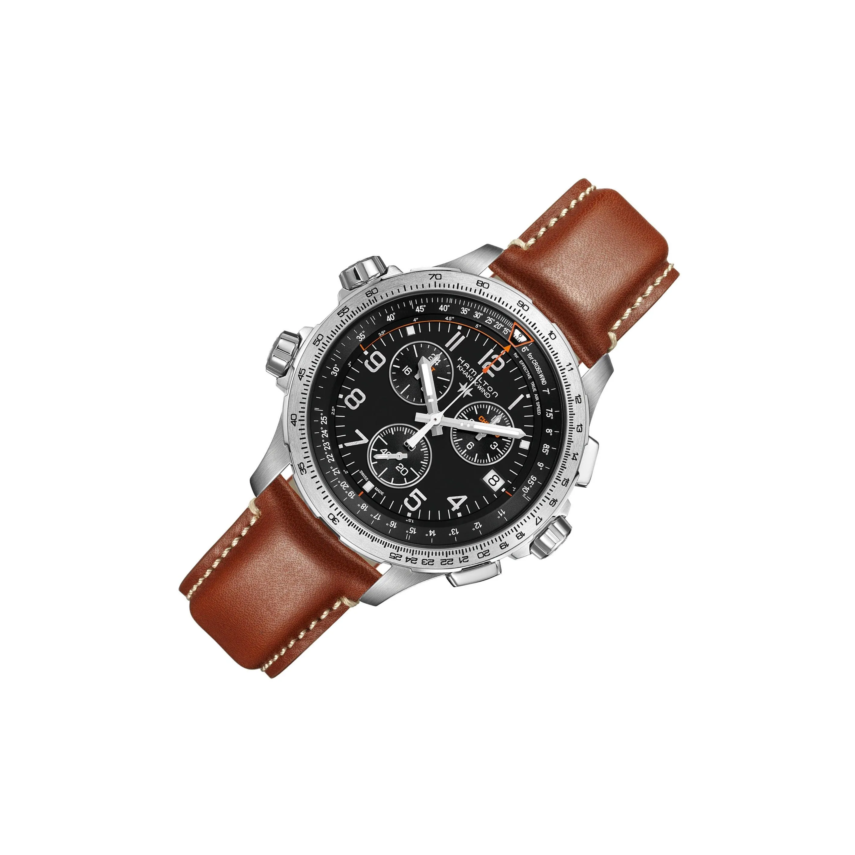 Hamilton Khaki Aviation X-Wind GMT Chrono Quartz Men's Watch H77912535