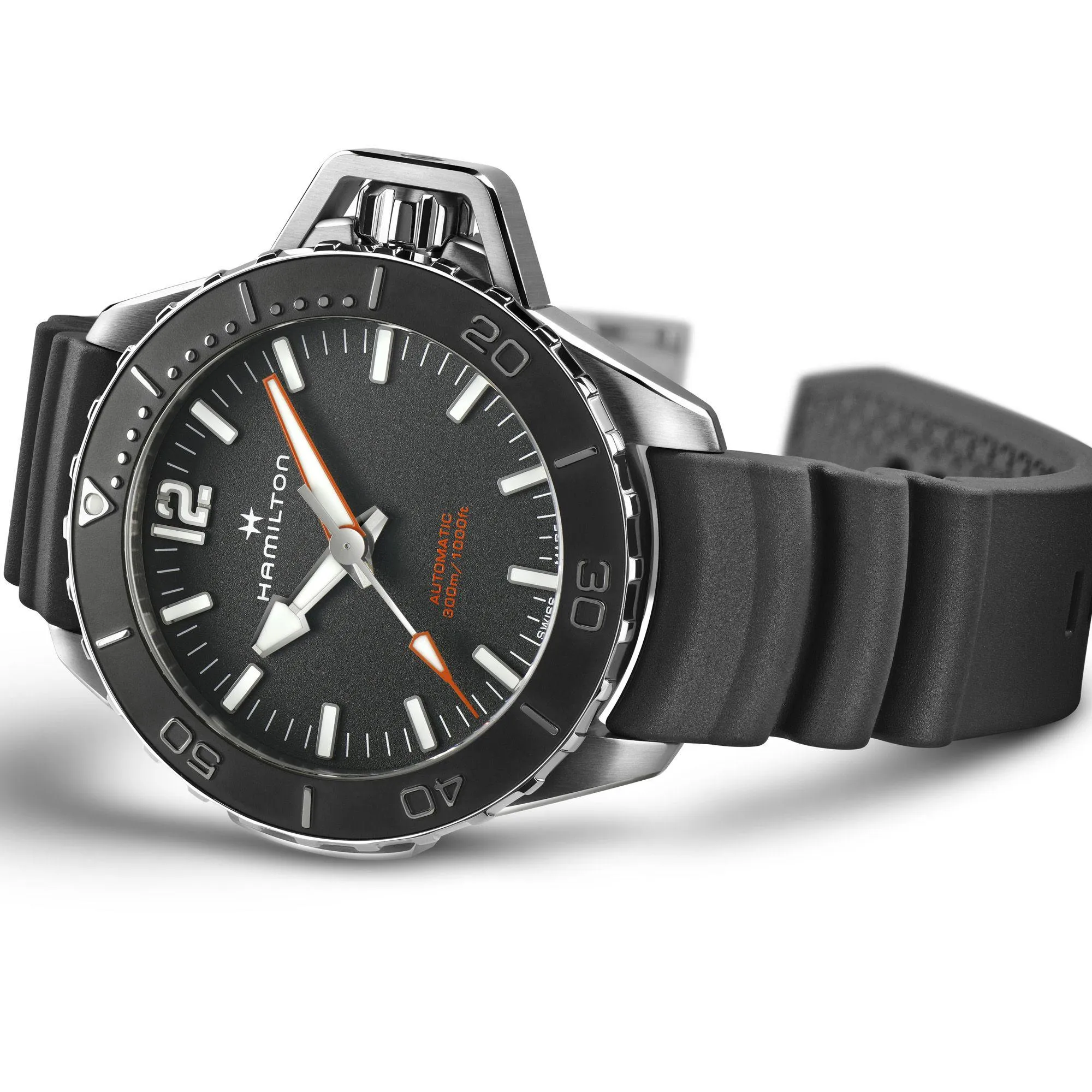 Hamilton Khaki Navy Frogman Automatic Men's Watch H77825330