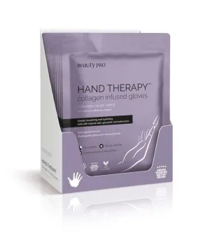 HAND THERAPY Collagen Infused Glove with Removable Finger Tips