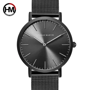 HANNAH MARTIN Luxury Brand Simple Quartz Watch
