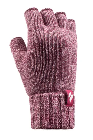 Heat Holders Ladies Fingerless Thermal Gloves