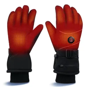 Heated Touchscreen Winter Gloves for Skiing & Hiking
