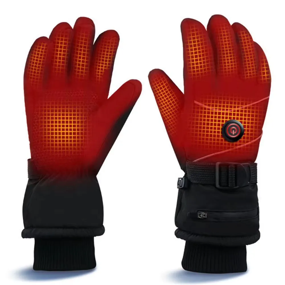 Heated Touchscreen Winter Gloves for Skiing & Hiking