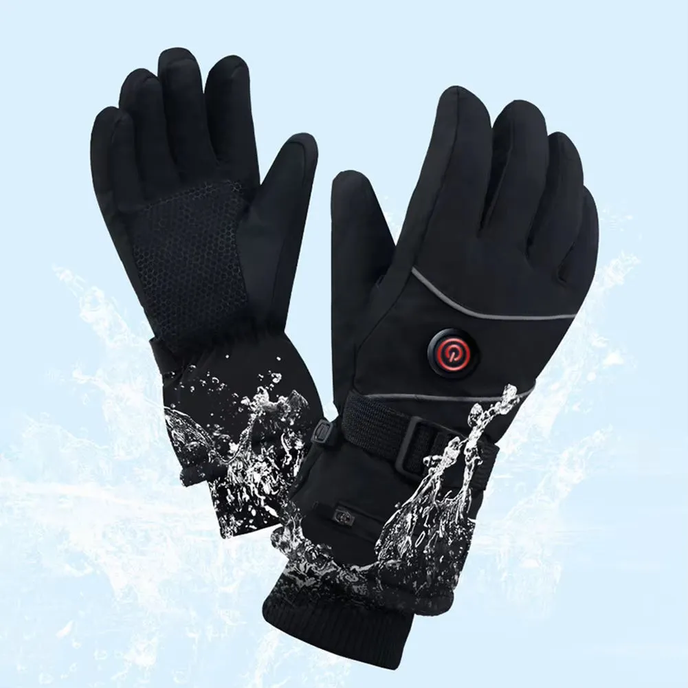 Heated Touchscreen Winter Gloves for Skiing & Hiking