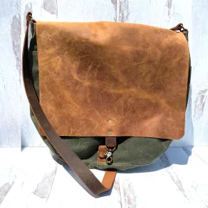 Heritage Messenger Bag Olive