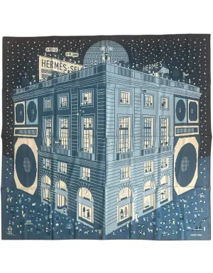 Hermes NWT Faubourg Party 100cm Silk/ Cashmere Scarf