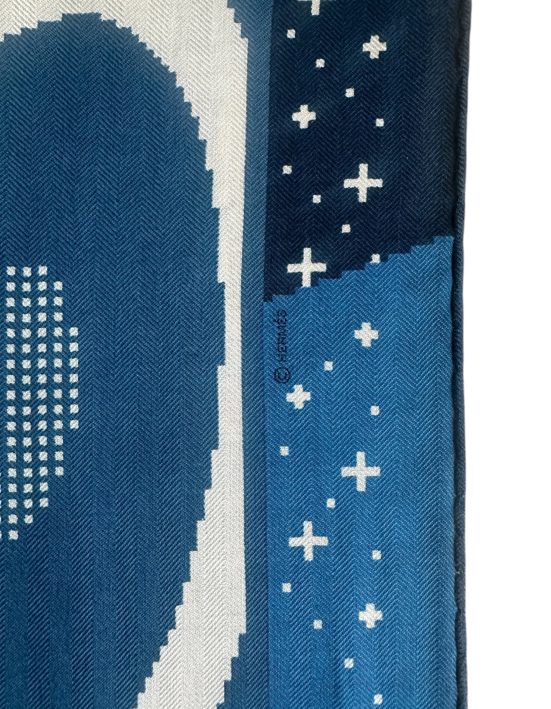 Hermes NWT Faubourg Party 100cm Silk/ Cashmere Scarf