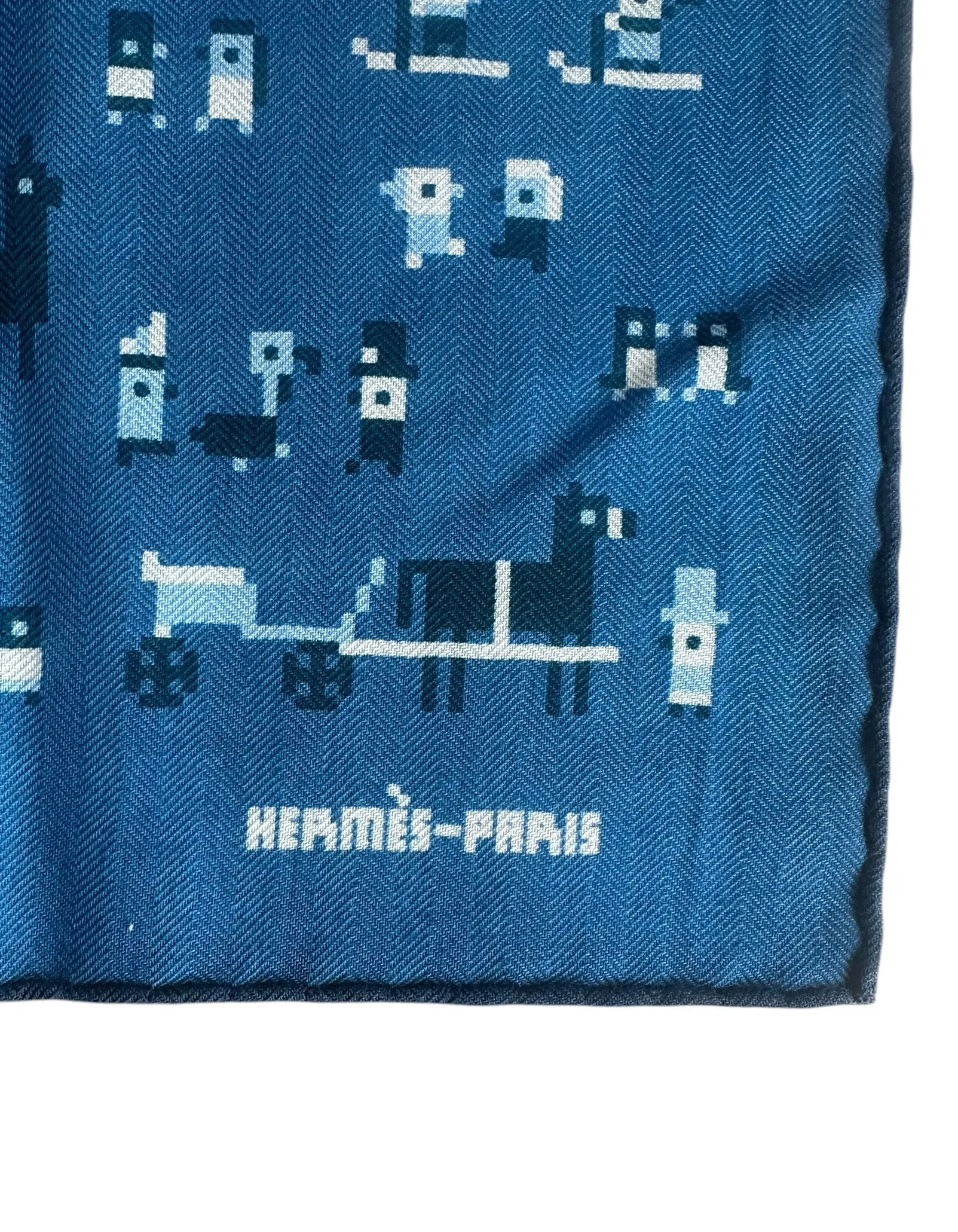 Hermes NWT Faubourg Party 100cm Silk/ Cashmere Scarf