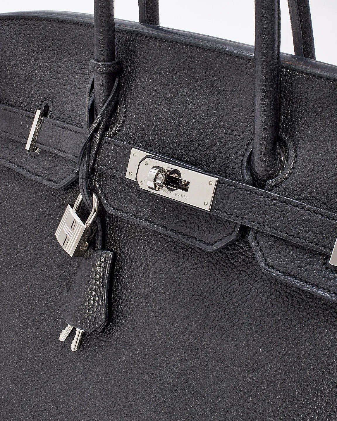 Hermès Black Togo Leather Birkin 35 with Palladium Hardware