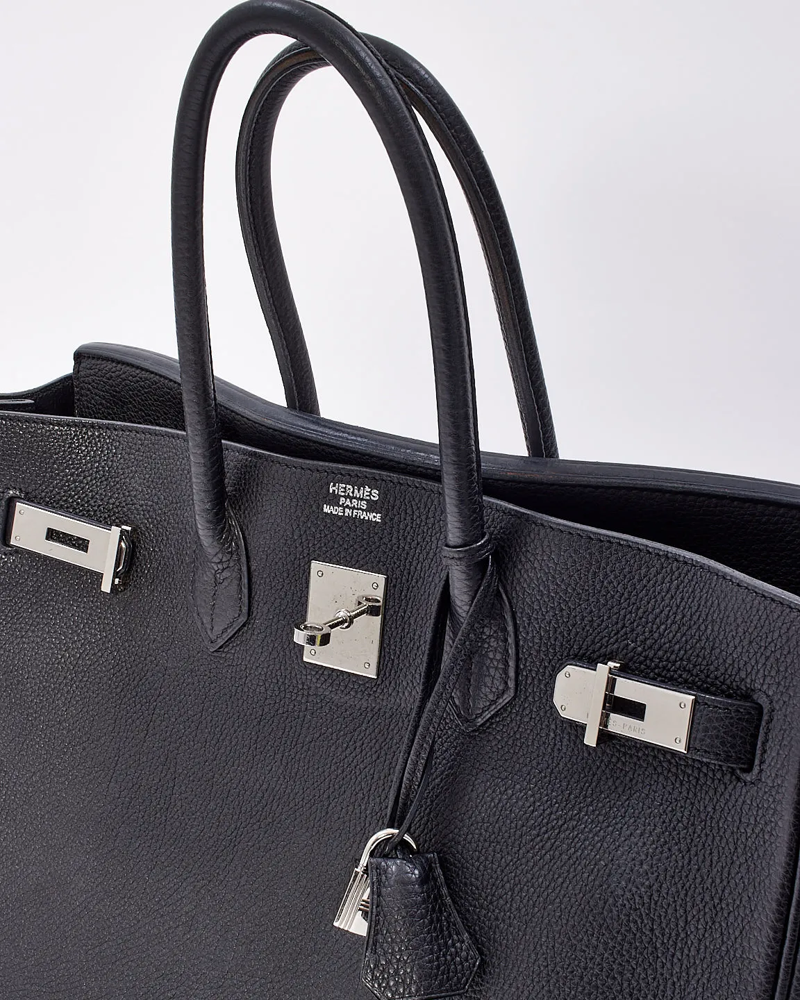 Hermès Black Togo Leather Birkin 35 with Palladium Hardware