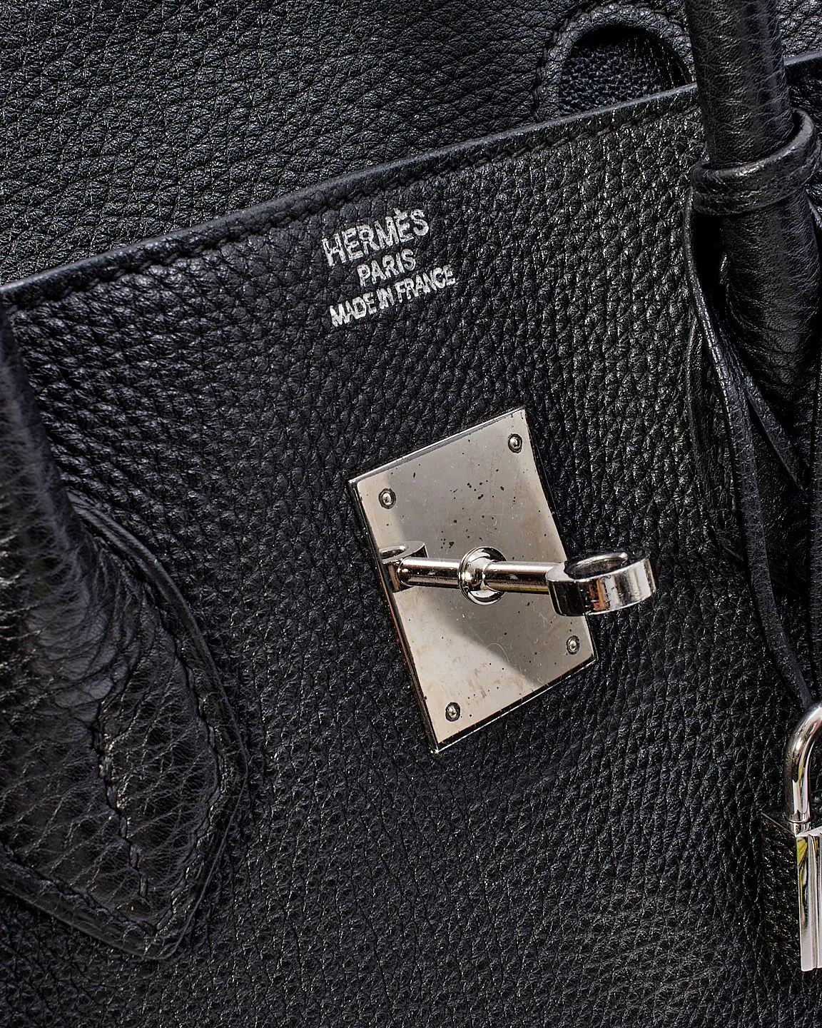 Hermès Black Togo Leather Birkin 35 with Palladium Hardware