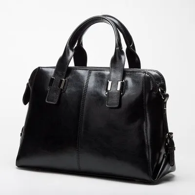 High-Quality Cow Leather Ladies Hand Bags