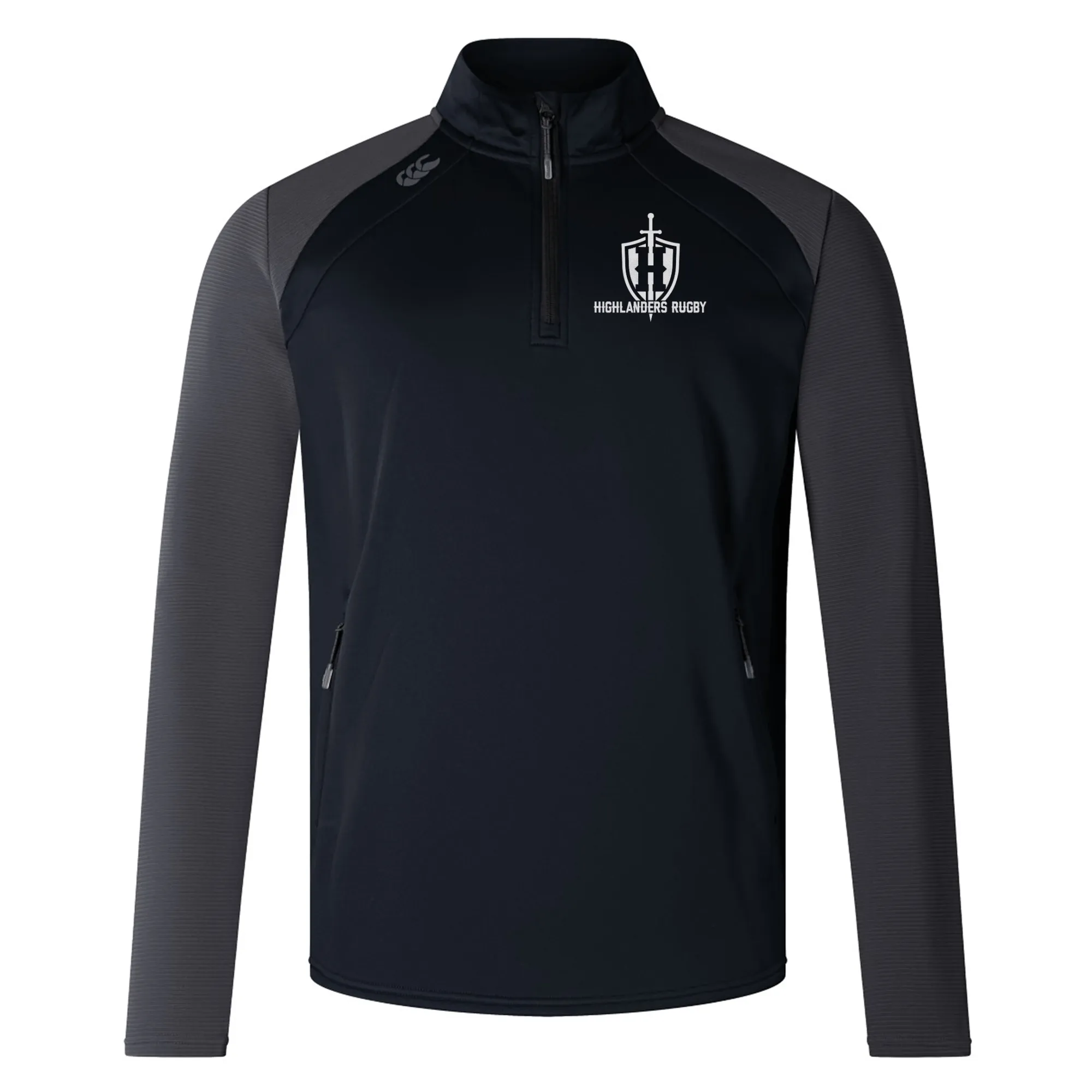 Highlanders Rugby NC Elite 1/4 Zip Top by Canterbury