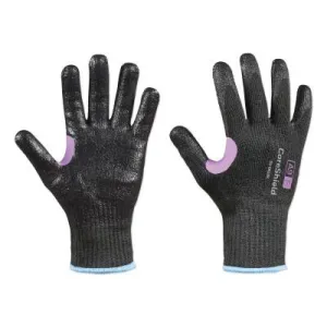 Honeywell CoreShield™ A9/F Coated Cut Resistant Gloves, 8/M, HPPE/Kevlar®/Alloy, Smooth Nitrile, 10 ga, Black, 29-0910B/8M