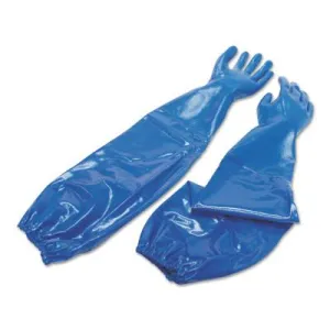 Honeywell Nitri-Knit™ Supported Nitrile Gloves, Elastic Cuff, Interlock Knit, 11, Blue, NK803ES/11