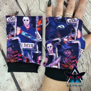 Horror Movie fingerless gloves