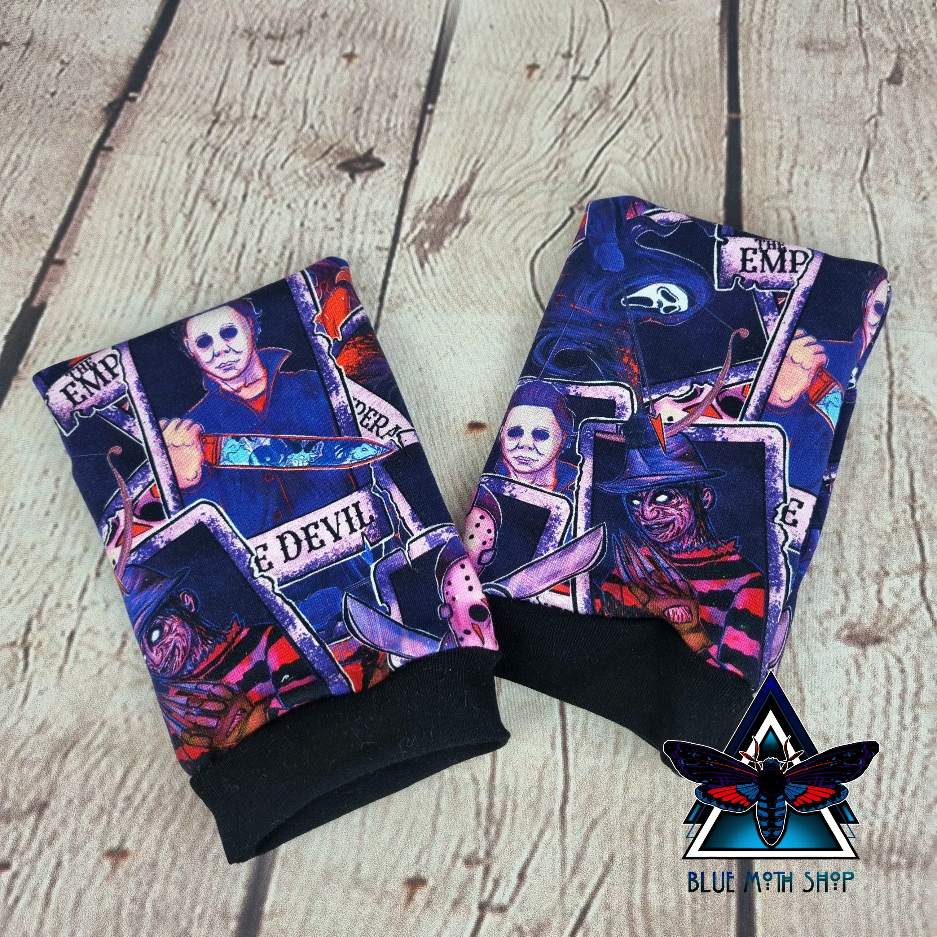 Horror Movie fingerless gloves