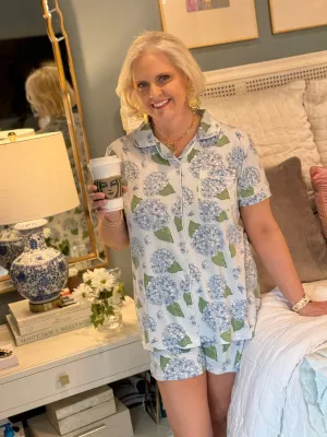 Hydrangea Pajama Set