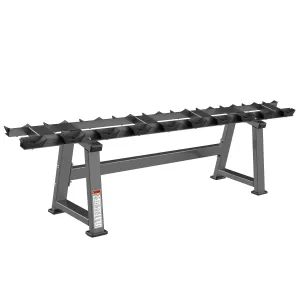 HyperFX Black Series 5 Pair Dumbbell Rack Single Tier