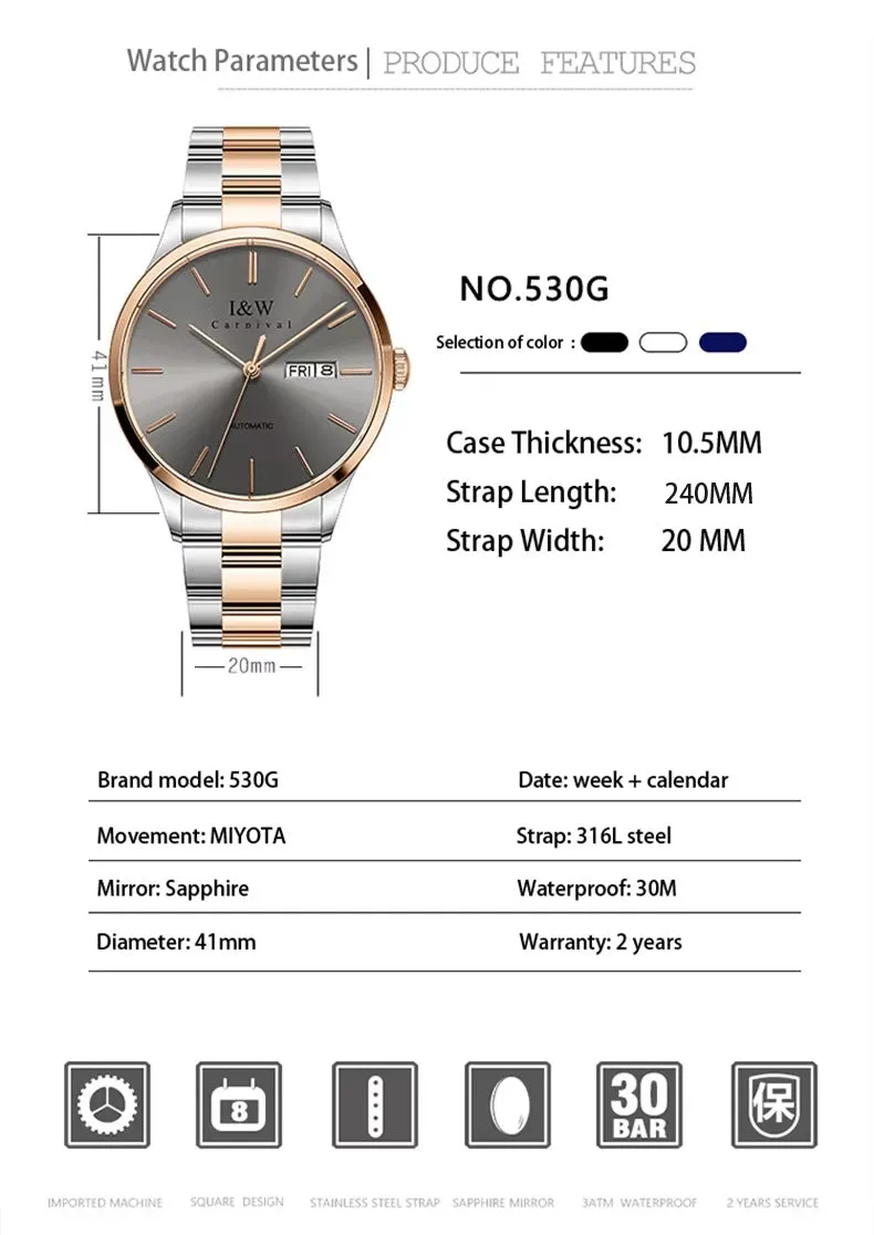 I &amp; W Carnival0042 Swiss watch