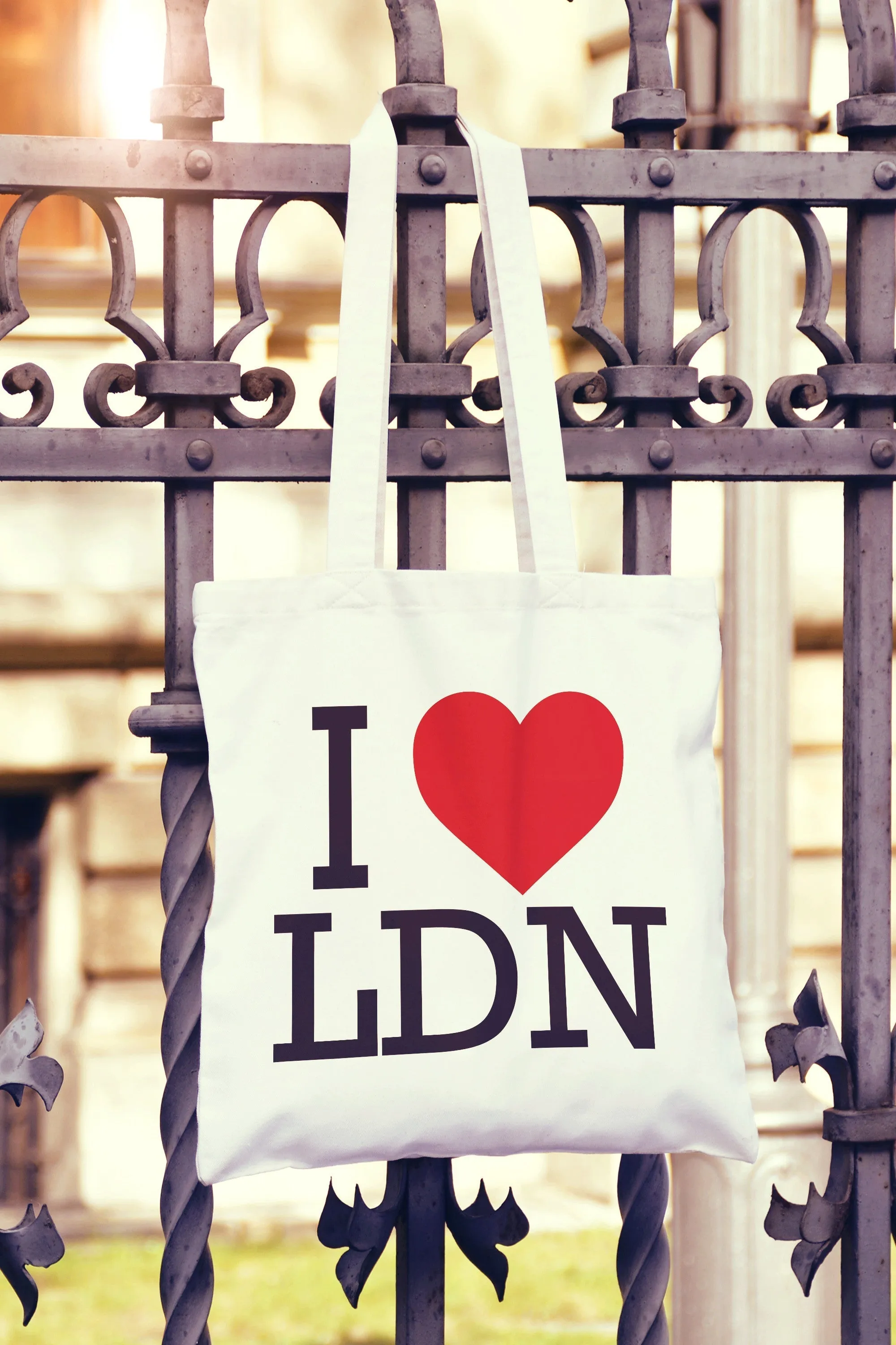 I Love Heart London Tote Bag