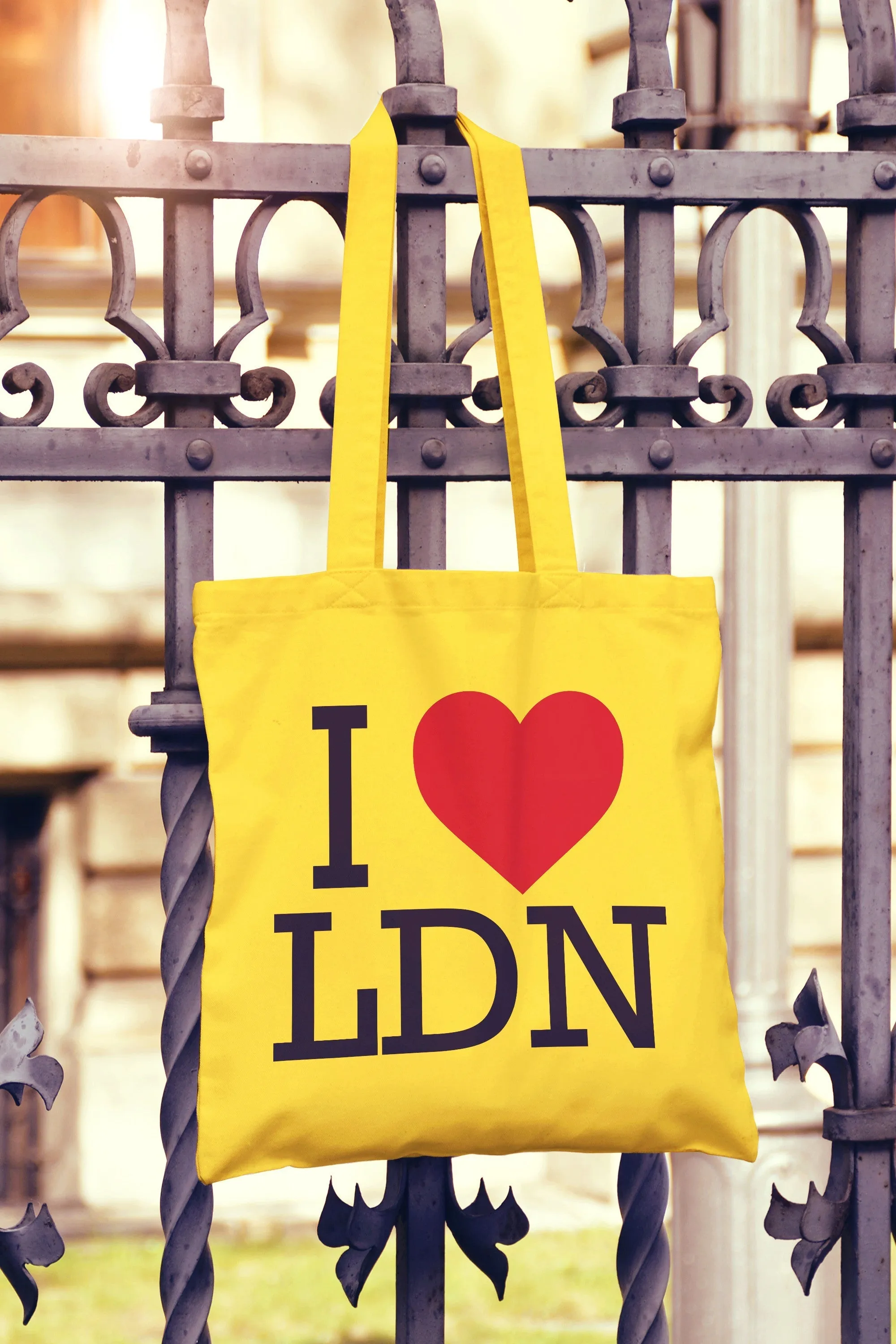 I Love Heart London Tote Bag