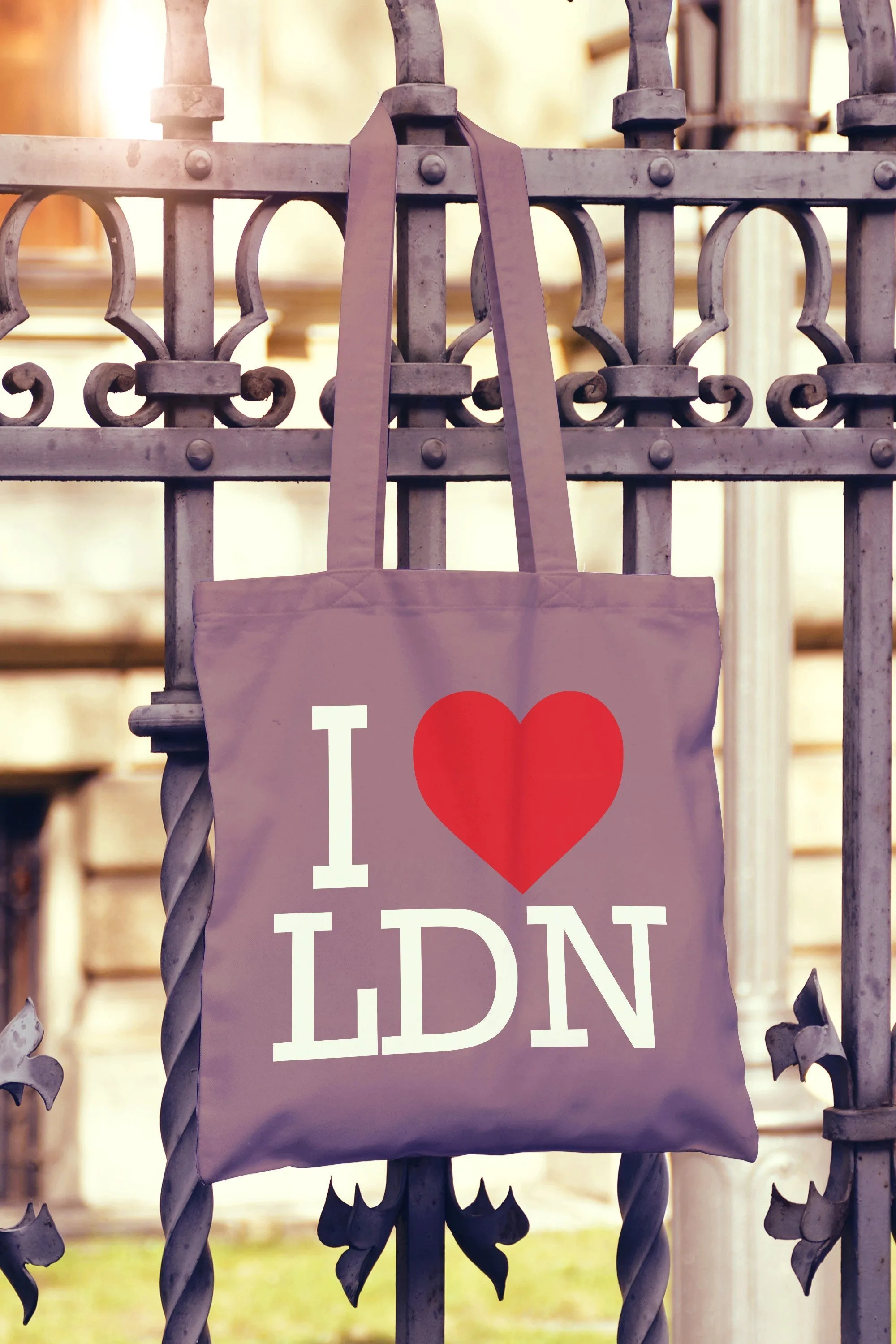 I Love Heart London Tote Bag