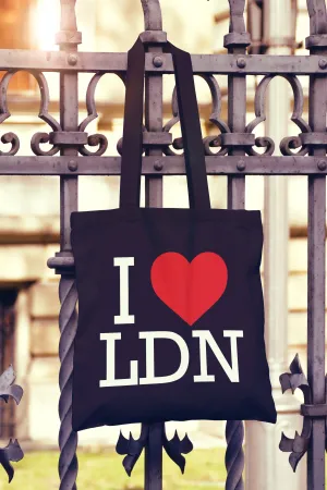 I Love Heart London Tote Bag