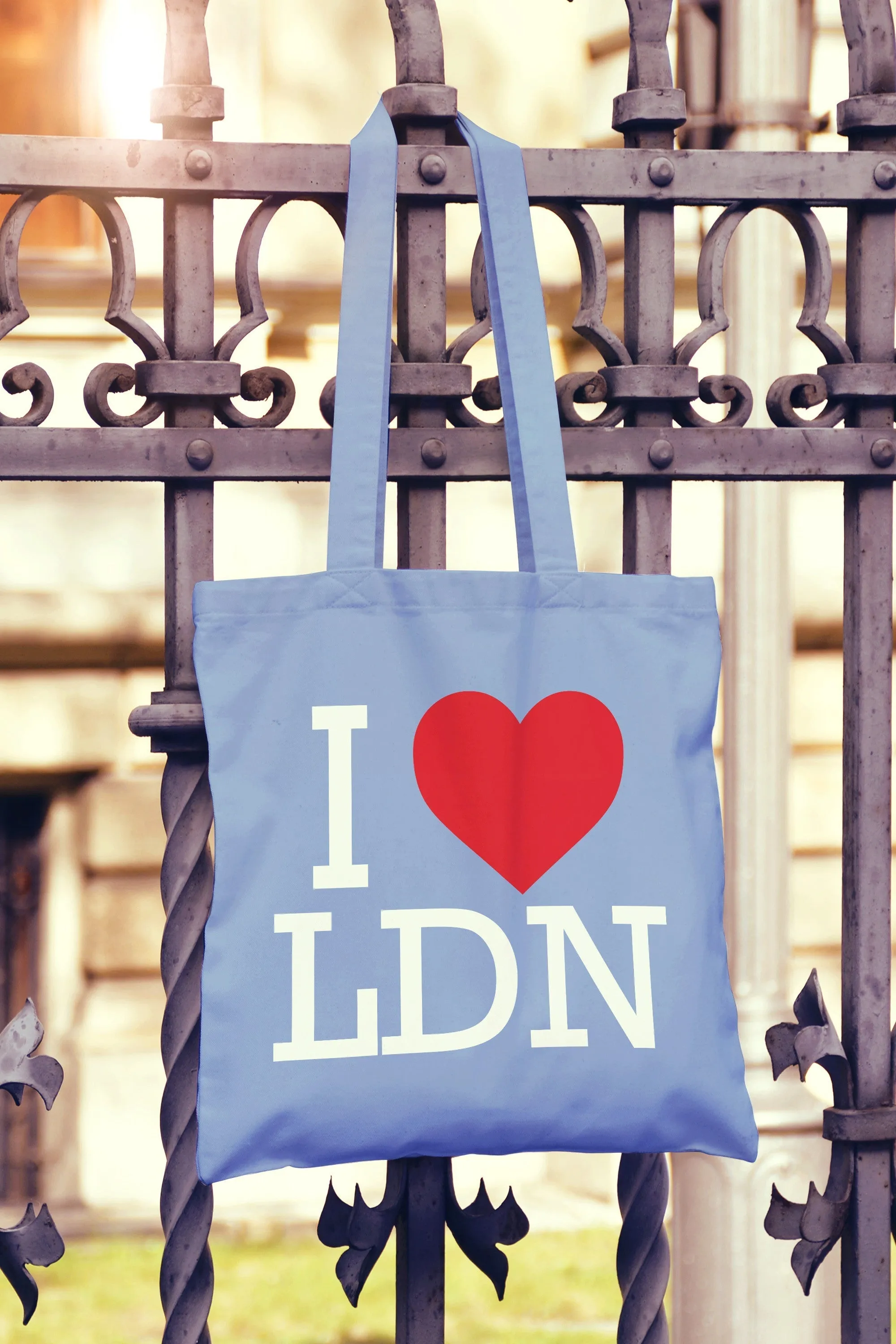 I Love Heart London Tote Bag