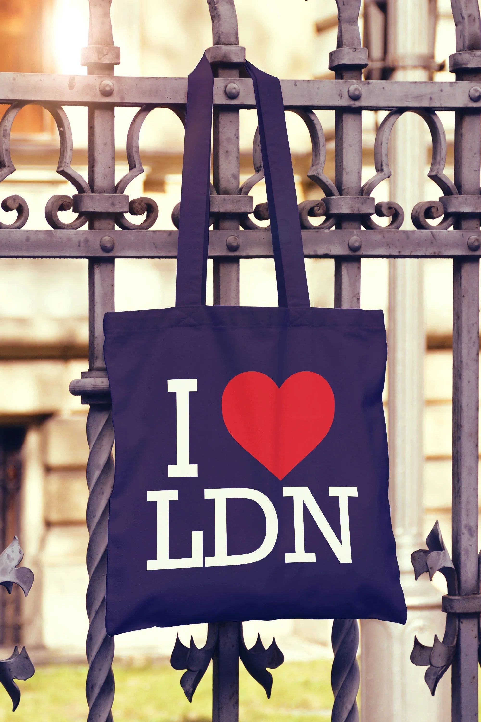 I Love Heart London Tote Bag